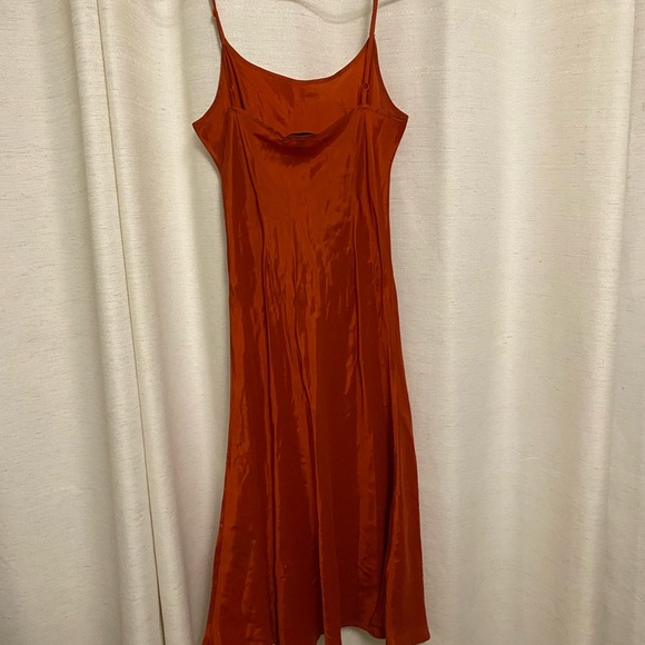 Copper slip dress - Picture 3 of 4